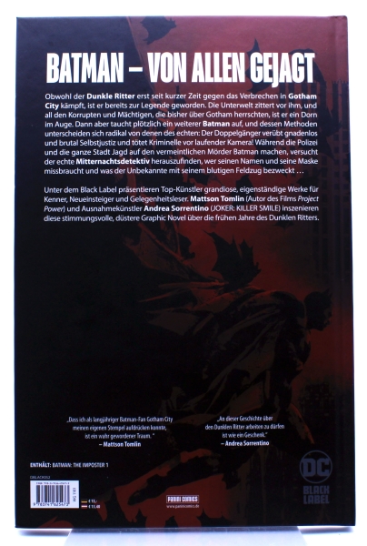 DC Black Label Comic Batman Band 1: Die Maske im Spiegel von Panini
